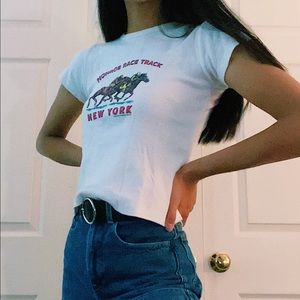 Hallie Monroe Race Track Brandy Melville top